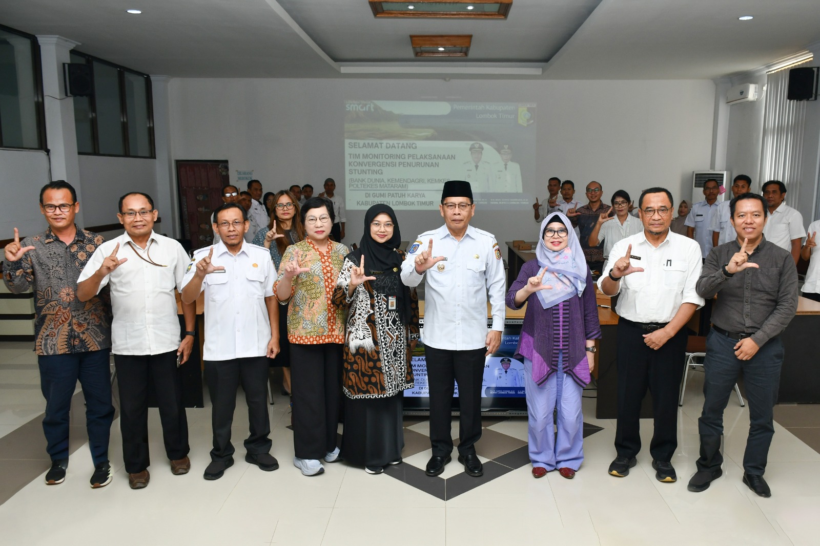 Lotim Terima Program Pendampingan Stunting dari Pusat dan Bank Dunia
